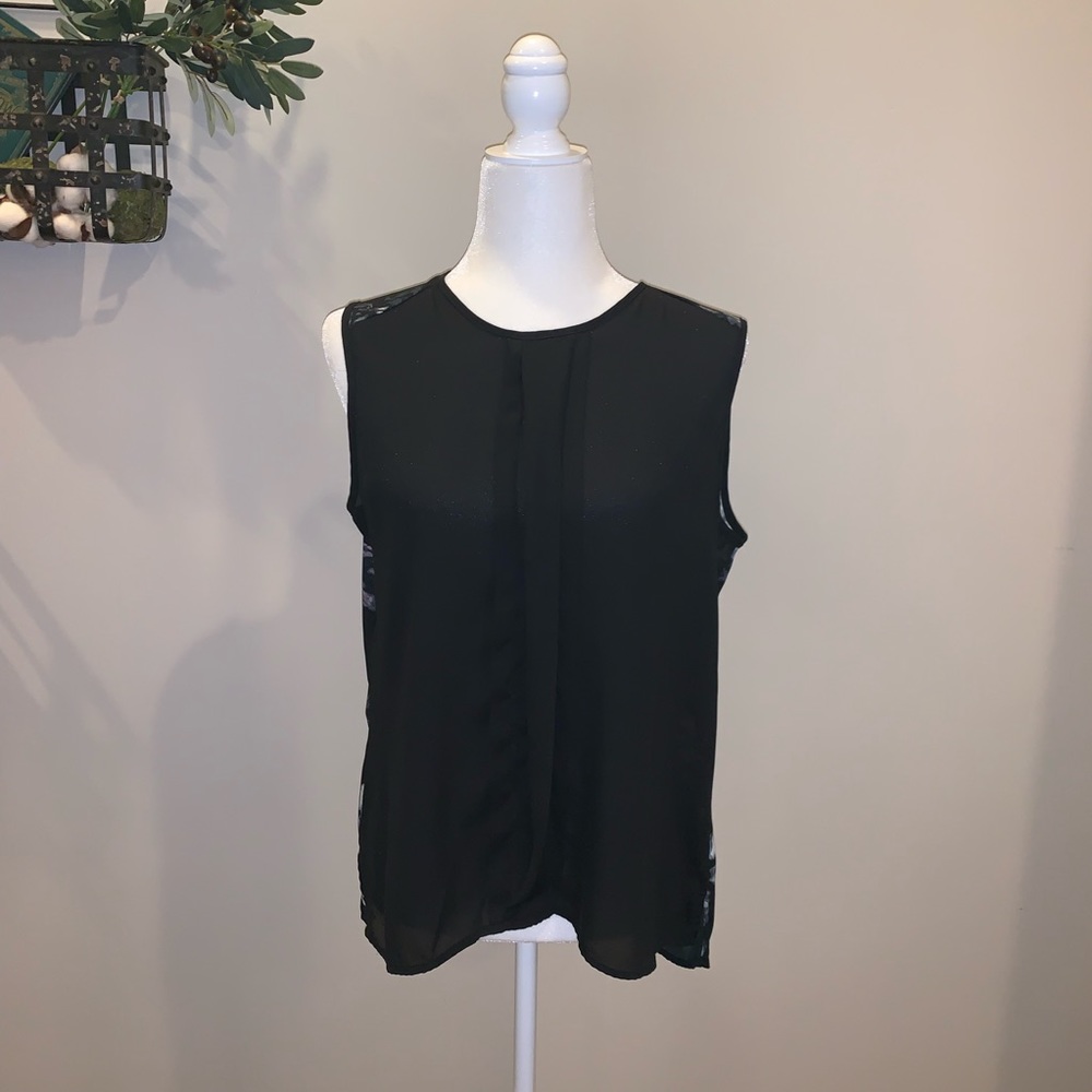 Floral Back Tank - Picture 2 of 3